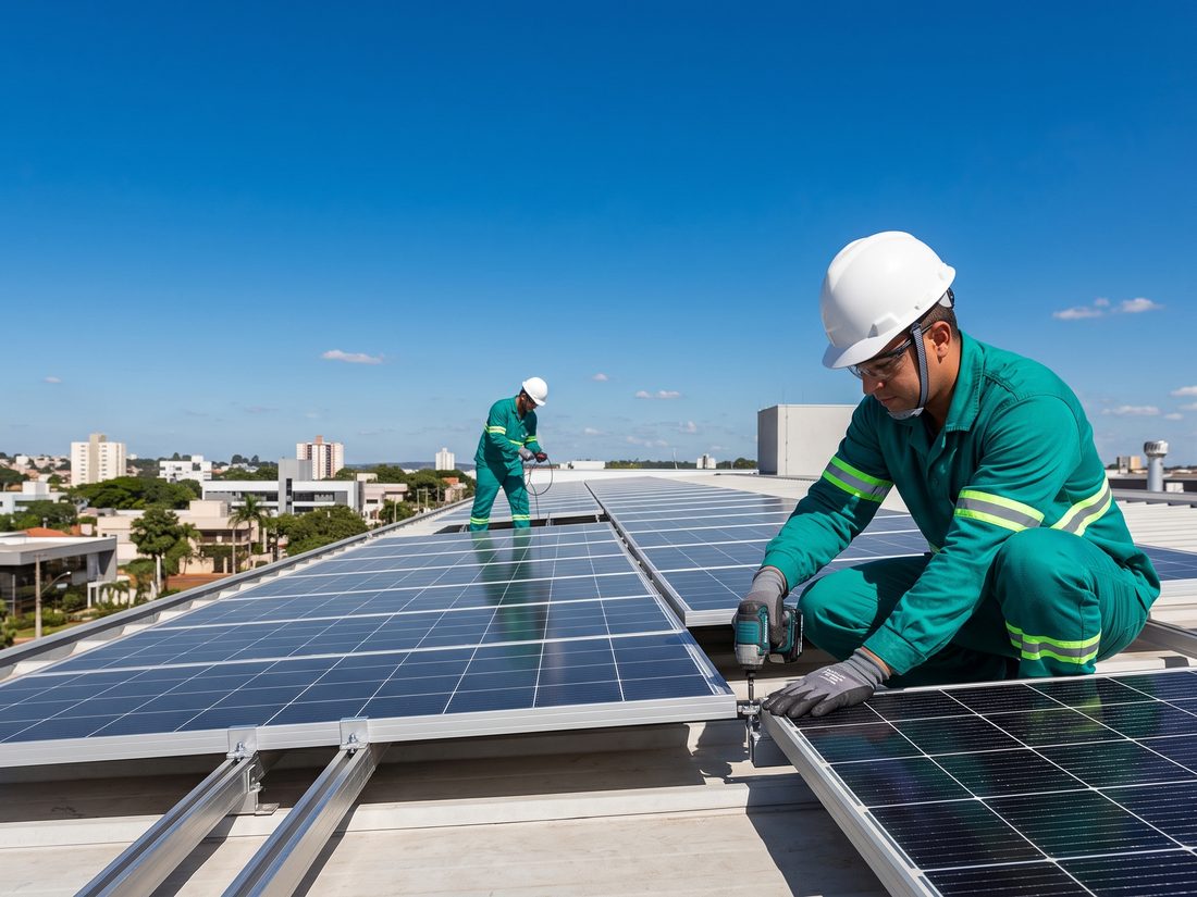 painéis solares